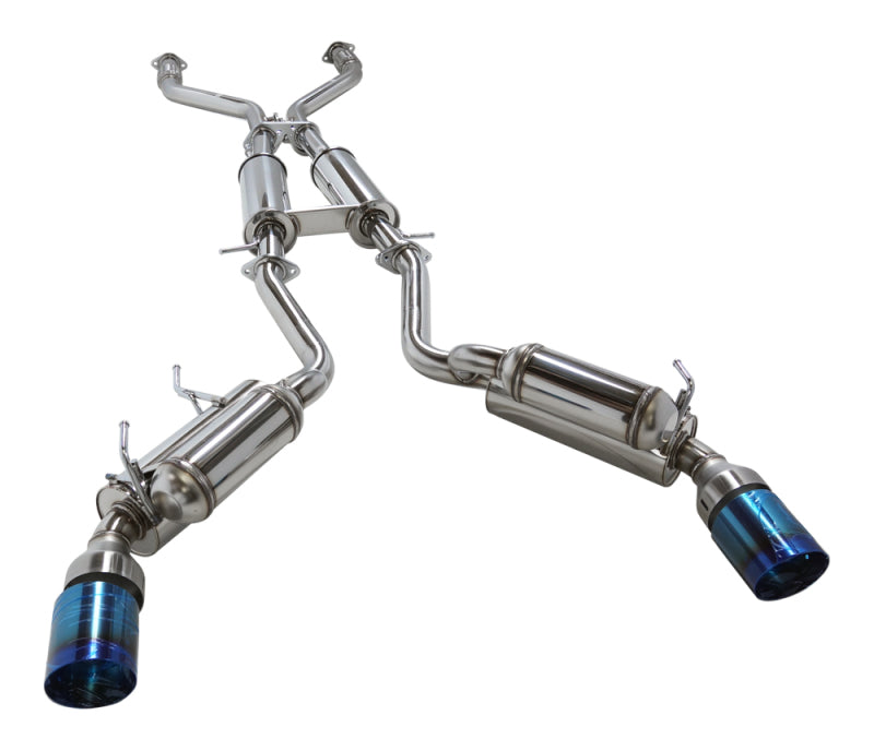 HKS Dual Hi-Power Titanium Catback Exhaust for Nissan 370Z (2009-2021) * Part Number hks32009-BN004