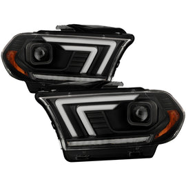Spyder Dodge Durango 2011-2013 Halogen Projector Headlights - Black, OEM Quality, Direct Replacement