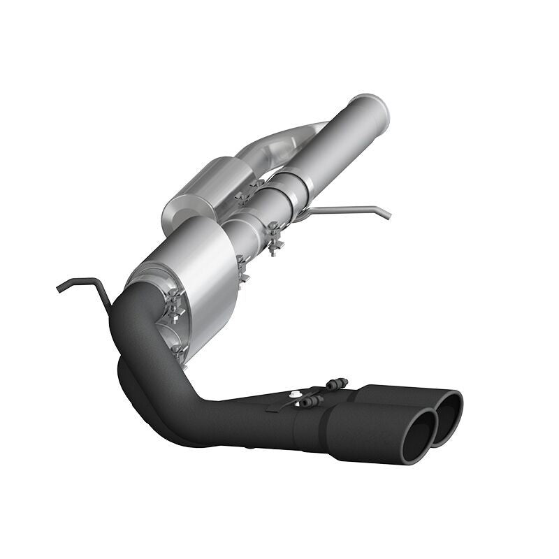 MBRP Armor BLK Series 3-Inch Cat Back Exhaust System for Chevy Silverado 1500 and GMC Sierra 1500