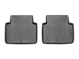 WeatherTech DigitalFit Rear FloorLiner for Hyundai Genesis 2015-2019 - Black, Part Number WET447002