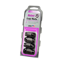 Load image into Gallery viewer, McGard Black Bulge Cone Seat Lug Nut Set M12 x 1.5 - 4 Pack
