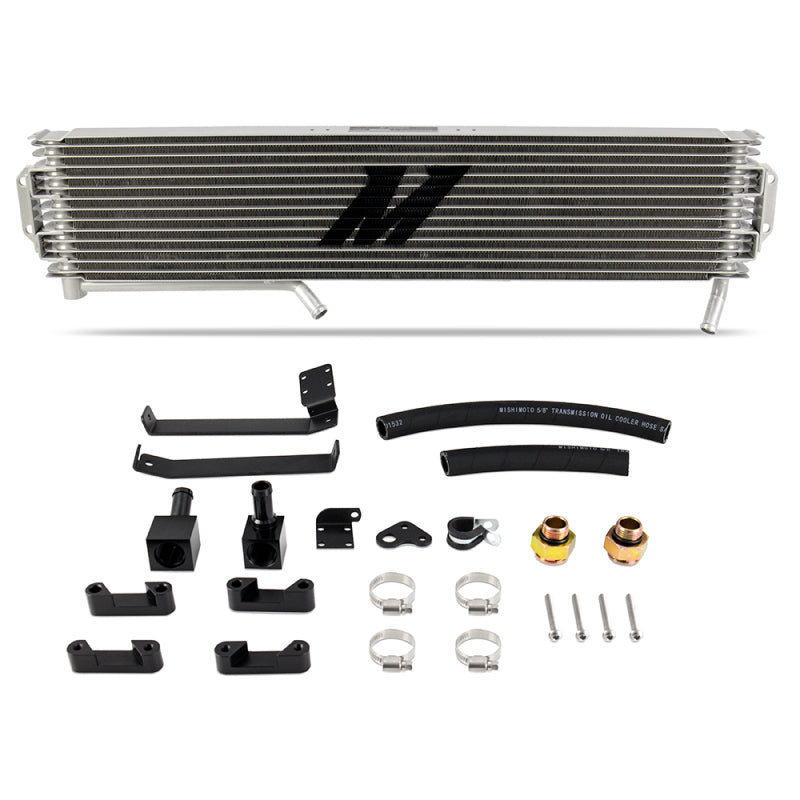 Mishimoto 17-19 GM 6.6L Duramax L5P Transmission Cooler - Silver