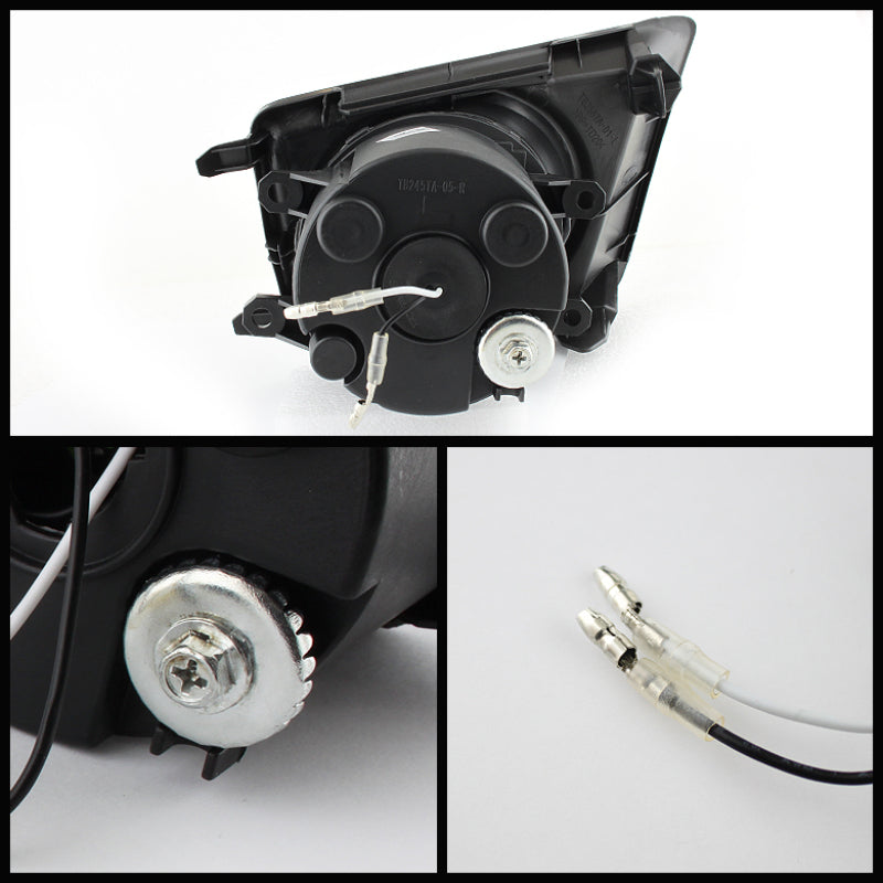 Spyder LED Fog Lights with Switch for Toyota Tacoma 2012-2015 - Clear Lens FL-LED-TTA2012-C