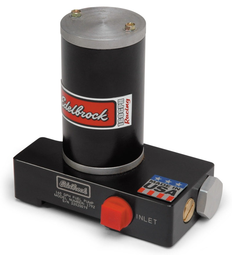 Edelbrock Part #1792 160 GPH Electric Fuel Pump for High-Performance Vehicles