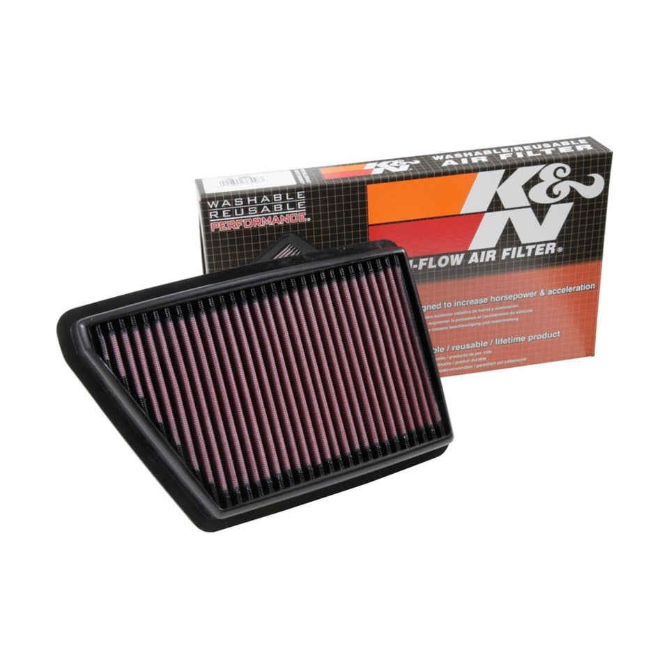 K&N Engineering 33-5063 High-Flow Drop-In Air Filter for Honda CR-V 2.4L (2017-2019)