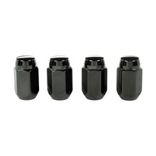 Load image into Gallery viewer, McGard Black Cone Seat Lug Nut Set M12 x 1.5 Thread – 4 Pack for Volvo 940 &amp; 960