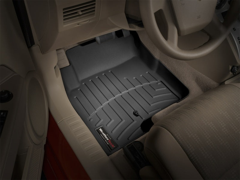 WeatherTech FloorLiner DigitalFit for 2007-2009 Dodge Caliber and Jeep Patriot Front - Black