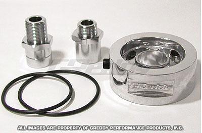 GReddy Universal Oil Filter Block Adapter Part Number gre12002801 for Automotive Applications