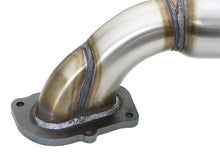 Load image into Gallery viewer, aFe Power 14-18 Chevrolet Corvette C7 &amp; Z06 Twisted Steel 3-inch 304 Stainless Steel Mid Pipe with Catalytic Converters