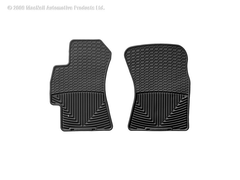 WeatherTech All-Weather Front Floor Mats for Subaru Legacy and Impreza * Black, Part WETW52