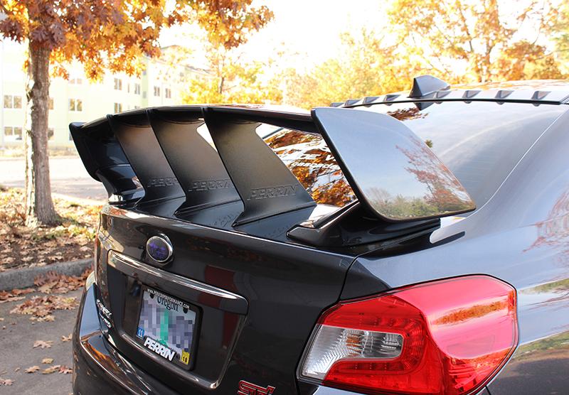 Perrin Performance 15-21 Subaru STI Wing Stabilizer in Black
