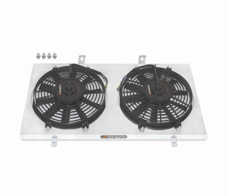 Mishimoto 86-92 Toyota Supra Turbo Aluminum Fan Shroud Kit – Improved Cooling Performance