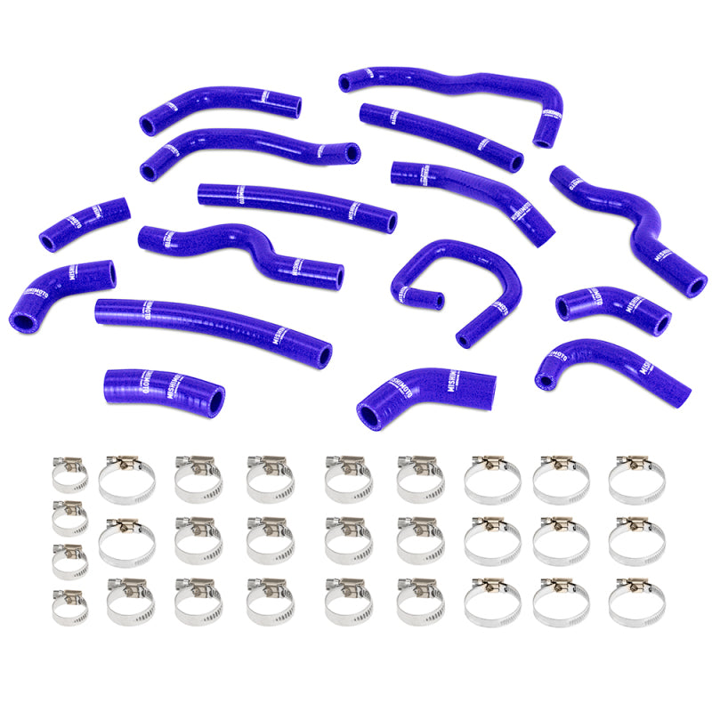 Mishimoto 1998-2002 Toyota Land Cruiser 4.7L V8 Silicone Heater & Ancillary Hose Kit - Blue