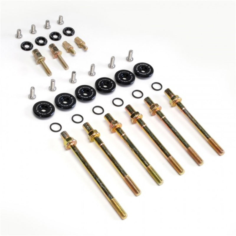 Skunk2 Racing Black Anodized Low-Profile Valve Cover Hardware Kit for Honda/Acura K-Series Engines