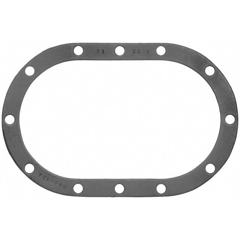 Fel-Pro 2303 Axle Housing Cover Gasket – Oval Shaped with 12 Bolt Holes for Rear Axle Performance Applications