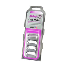Load image into Gallery viewer, McGard Chrome Cone Seat Lug Nut Set (1/2-20 Thread, 4-Pack) for Steel and Aluminum Wheels
