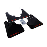 Rally Armor 09-13 Subaru Forester Black UR Mud Flap with Red Logo – Durable Polyurethane Mud Guard for All Weather Conditions