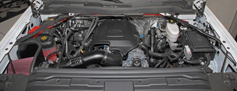 K&N Engineering High Flow Performance Cold Air Intake Kit for 2016 Chevy Silverado 2500/3500 and GMC Sierra 2500/3500