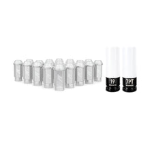 Load image into Gallery viewer, Mishimoto Aluminum Locking Lug Nuts M12x1.5 Set in Silver - Lightweight &amp; Durable Wheel Security