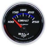AutoMeter Cobalt 52.4mm Electronic Water Temperature Gauge 100-250°F