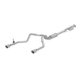 MBRP Armor Pro Series 3-Inch T304 Stainless Steel Cat-Back Exhaust System for 2019-2021 Chevrolet Silverado 1500 and GMC Sierra 1500
