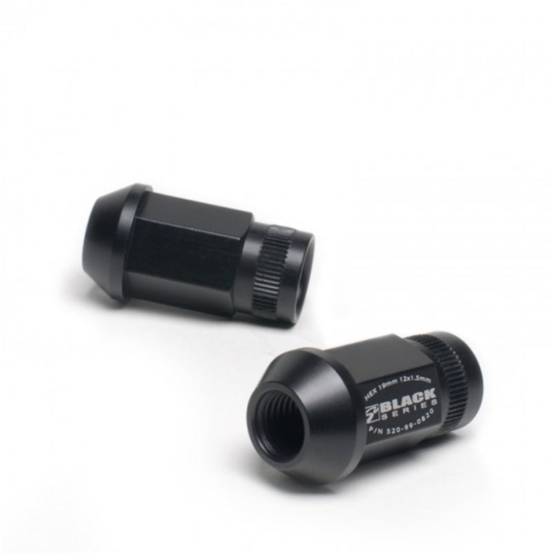 Skunk2 Racing Black Series Forged Lug Nut Set for Honda, Acura, Mitsubishi, Scion, and Toyota – 20 Pieces