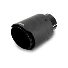 Load image into Gallery viewer, Mishimoto Carbon Fiber Muffler Tip 3-inch Inlet, 4-inch Outlet with Black Finish