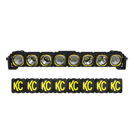 KC HiLiTES FLEX ERA 20-Inch LED Light Bar - Master Kit with Combo and Spot Lenses