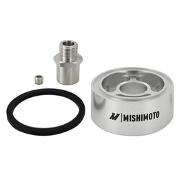 Mishimoto Oil Filter Spacer 32mm 3/4 - 16 Thread for Enhanced Clearance and Sensor Integration