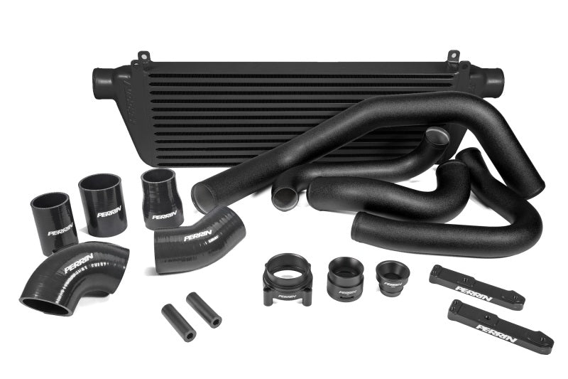 Perrin Performance Front Mount Intercooler Kit for 2022-2025 Subaru WRX - Black Tubes & Core