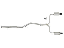 Load image into Gallery viewer, aFe Takeda Dual Cat-Back Exhaust System with Black Tips for Honda Accord 2013-2017