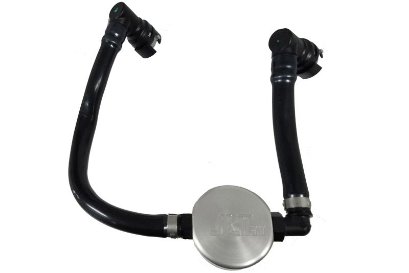 J&L 3.0 Passenger-Side Oil Separator JLT3024P-C for 2018–2023 Ford Mustang GT and 2019 Mustang Bullitt