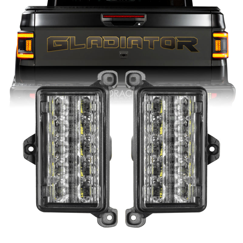 Oracle Lighting Jeep Gladiator JT Dual Reverse LED Flush Taillight - Amber and White