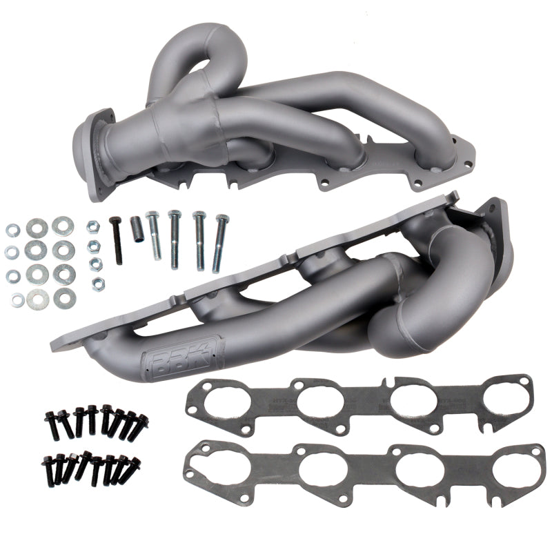 BBK 09-18 Dodge Ram 5.7L Hemi Shorty Tuned Length Exhaust Headers – 1-3/4 Inch Titanium Ceramic Coated