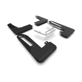 Rally Armor 23-25 Honda Civic Type R Black Mud Flap with Grey Logo - Durable Polyurethane Mud Guards