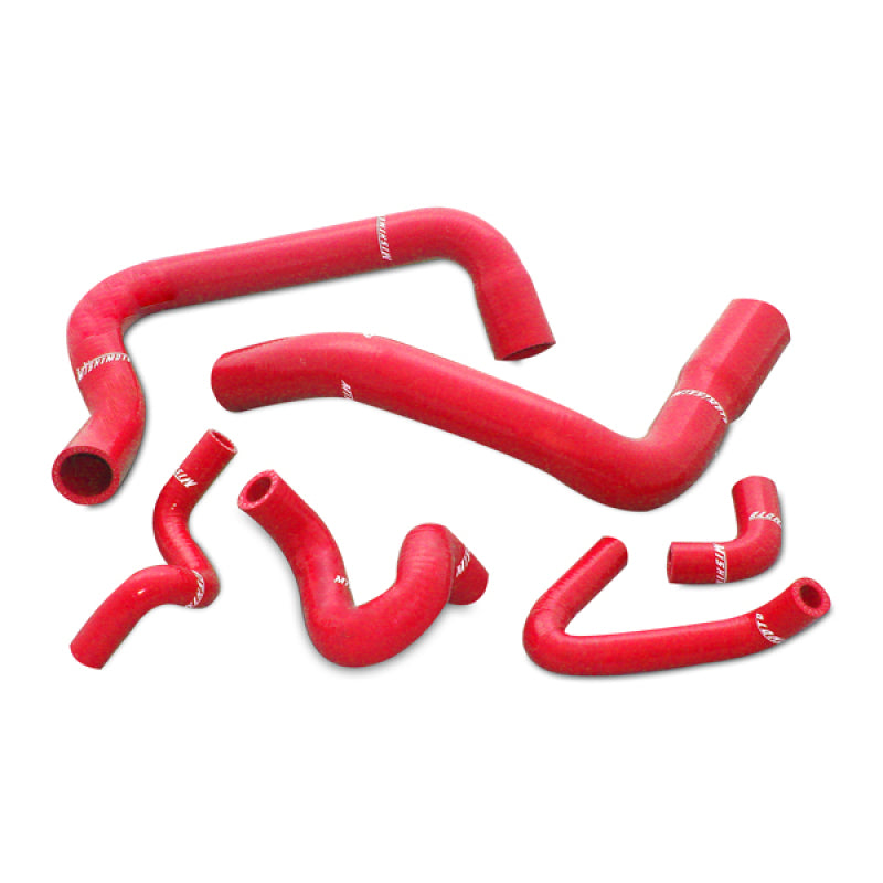 Mishimoto 1986-1993 Ford Mustang Silicone Radiator Hose Kit - Black