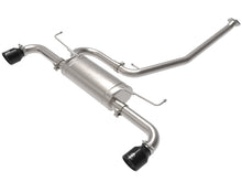 Load image into Gallery viewer, aFe Power Takeda 2-1/4 Inch to 2-1/2 Inch Stainless Steel Cat-Back Exhaust System with Black Tips for Toyota RAV4 2019-2020