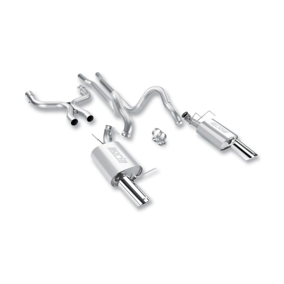 Borla ATAK Cat-Back Exhaust System for 2011-2012 Ford Mustang GT and Boss 302 5.0L V8