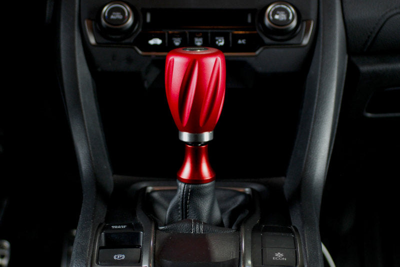 Mishimoto Shift Boot Retainer and Adapter M12x1.25 - Silver for Automotive Interior Enhancement