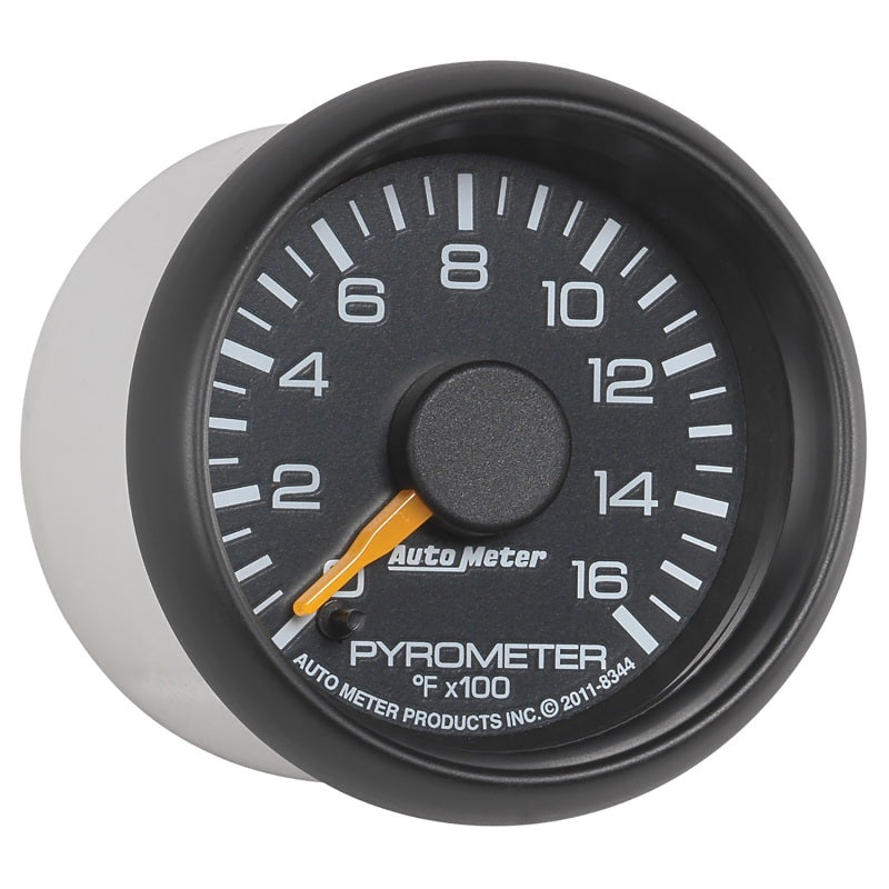 AutoMeter Factory Match GM 2-1/16 inch 1600 Degree Electric Pyrometer (EGT) Gauge