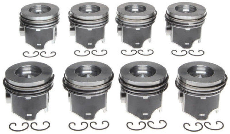 Mahle OE Chrysler 3.2L 92L 66.1mm Piston Set with Rings, Pins, and Clips