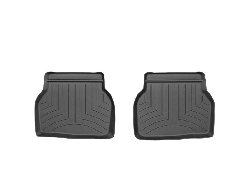 WeatherTech FloorLiner DigitalFit Rear Floor Mats, Black, for BMW 5-Series – Part Number 444282