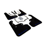 Rally Armor 17-23 Subaru Impreza 4D/5D Black UR Mud Flap with Blue Logo – Durable Polyurethane Protection
