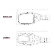 Load image into Gallery viewer, Rigid Industries Reflect LED Lamp Set with Adjustable Side Mirror for Off-Road and Powersports Vehicles