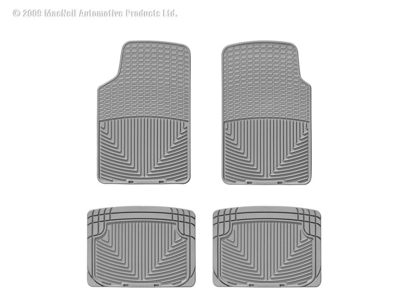 WeatherTech All-Weather Floor Mats for Front and Rear * Gray