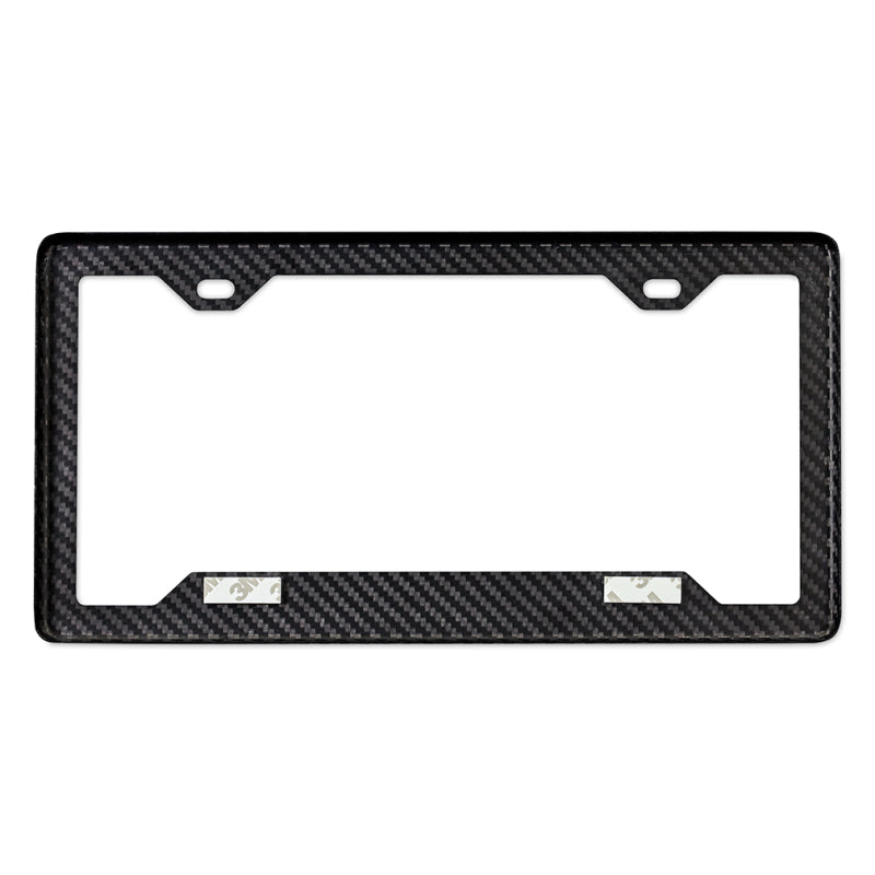 Mishimoto Carbon Fiber License Plate Frame - Gloss Finish