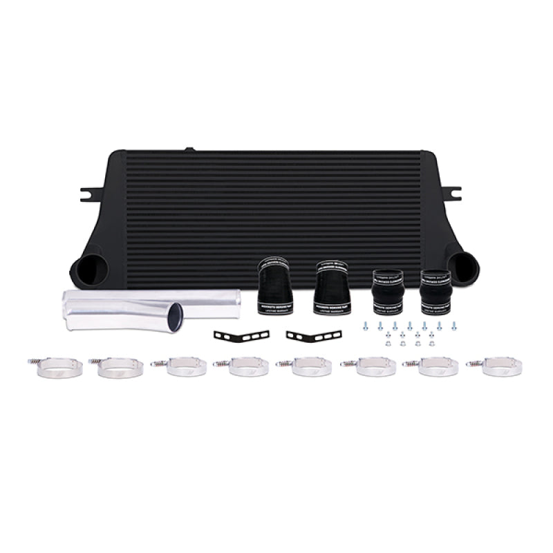 Mishimoto 94-02 Dodge Ram 2500 5.9L Cummins Intercooler Kit with Pipes (Black)