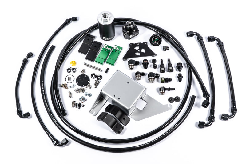 Radium Engineering 15-17 Ford Mustang Fuel Hanger Plumbing Kit with Stainless Mesh Filter