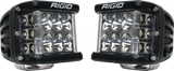 Rigid Industries D-SS PRO Dually-Side Shooter LED Pod Light (Set of 2) - Black Housing