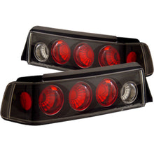 Load image into Gallery viewer, ANZO 1988-1991 Honda Civic Tail Light Assembly with Clear Lens and Black Housing - Pair